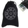 17 X 11.5cm Tarot Bag Pouch Playing Cards Jewelry Coins Accessory Storage Drawstring Bag