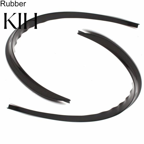 2 Stück Universal-Carbonfaser-Rad-Augenbrauenstreifen, Bogenverkleidung, Kotflügelverbreiterungsschutz