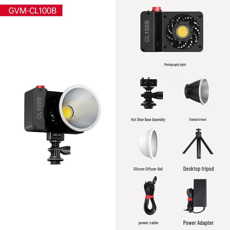 GVM CL100B Bi-Color LED Video Light