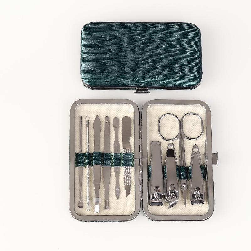 10-Piece Stainless Steel Nail Clipper & Manicure Set