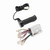 500W Motor Brushed Speed Controller &amp; Throttle Grip for Electric   Scooter Tricycle 24V