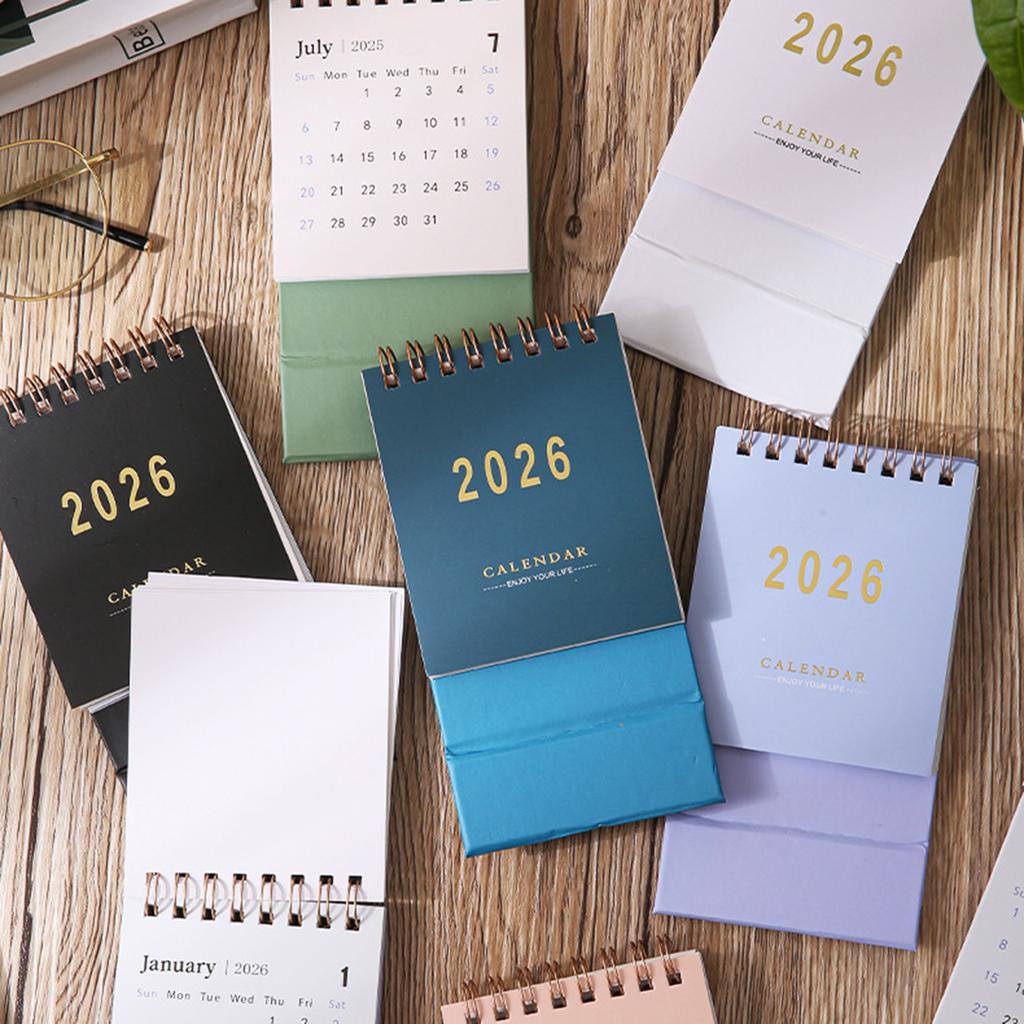 Desktop Calendar, A Small Desktop Flip Calendar For Planning And Scheduling Daily Events.