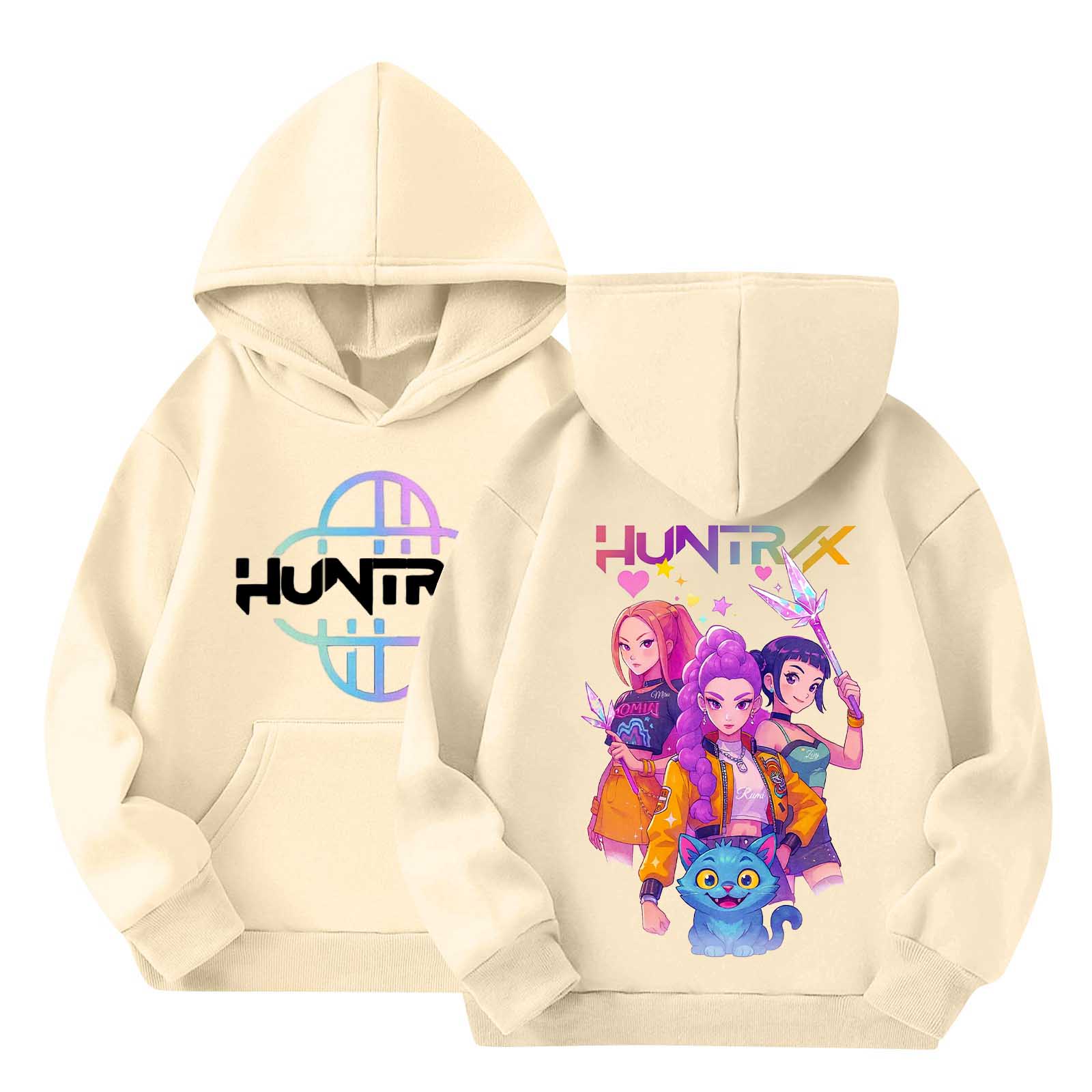 Children s Hooded Gradient Printed Long Sleeved Sweatshirt Loose  Sweatshirt  Sweatshirt 100