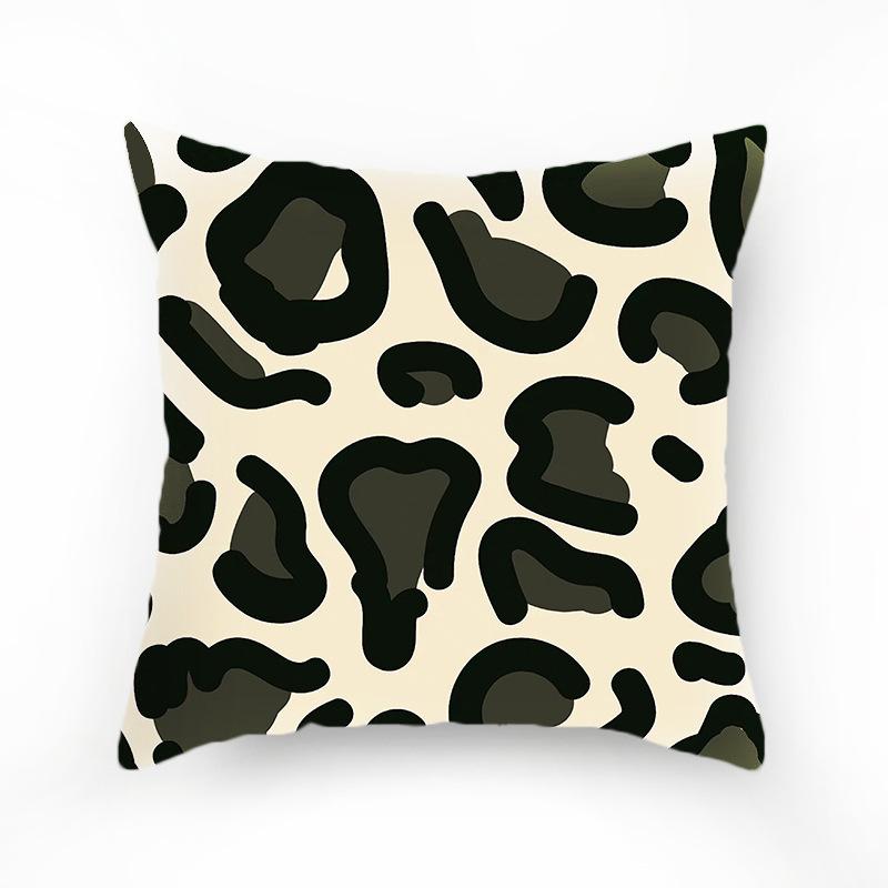 Black Creative Flower Bowtie Digital Printing Short Plush Pillow Covers For Car Sofa Office Cushion Cover Home Goods 60X60Cm