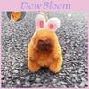 Capybara Plush Keychain With Cartoon Style For Gift And Key Organizer