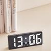 Creative Number Clock Color Nightlight Temperature Calendar Alarm Clock LED Large Number Electronic Clock Backlight Home Decor