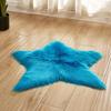 Machine Washable Modern Faux Fur Rug - Dirt-Resistant Living Room/Bedroom Mat