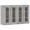 VidaXL Armoires murales 2 pcs sonoma gris bois d'ingénierie 3197903