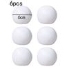 6Pcs Elastic Stretchable DIY Stress Relief Ball TPR Noise Making Ball  Squish Toy Production