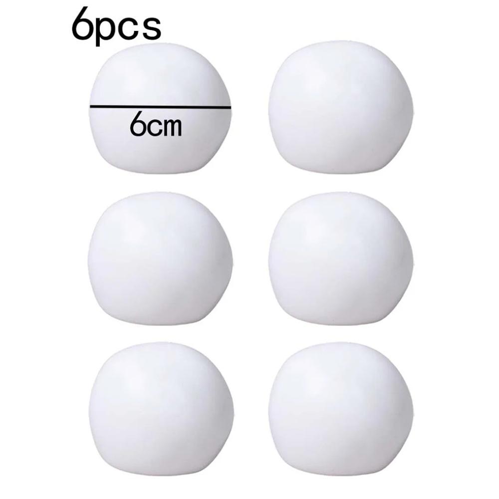 6Pcs Elastic Stretchable DIY Stress Relief Ball TPR Noise Making Ball Squish Toy Production