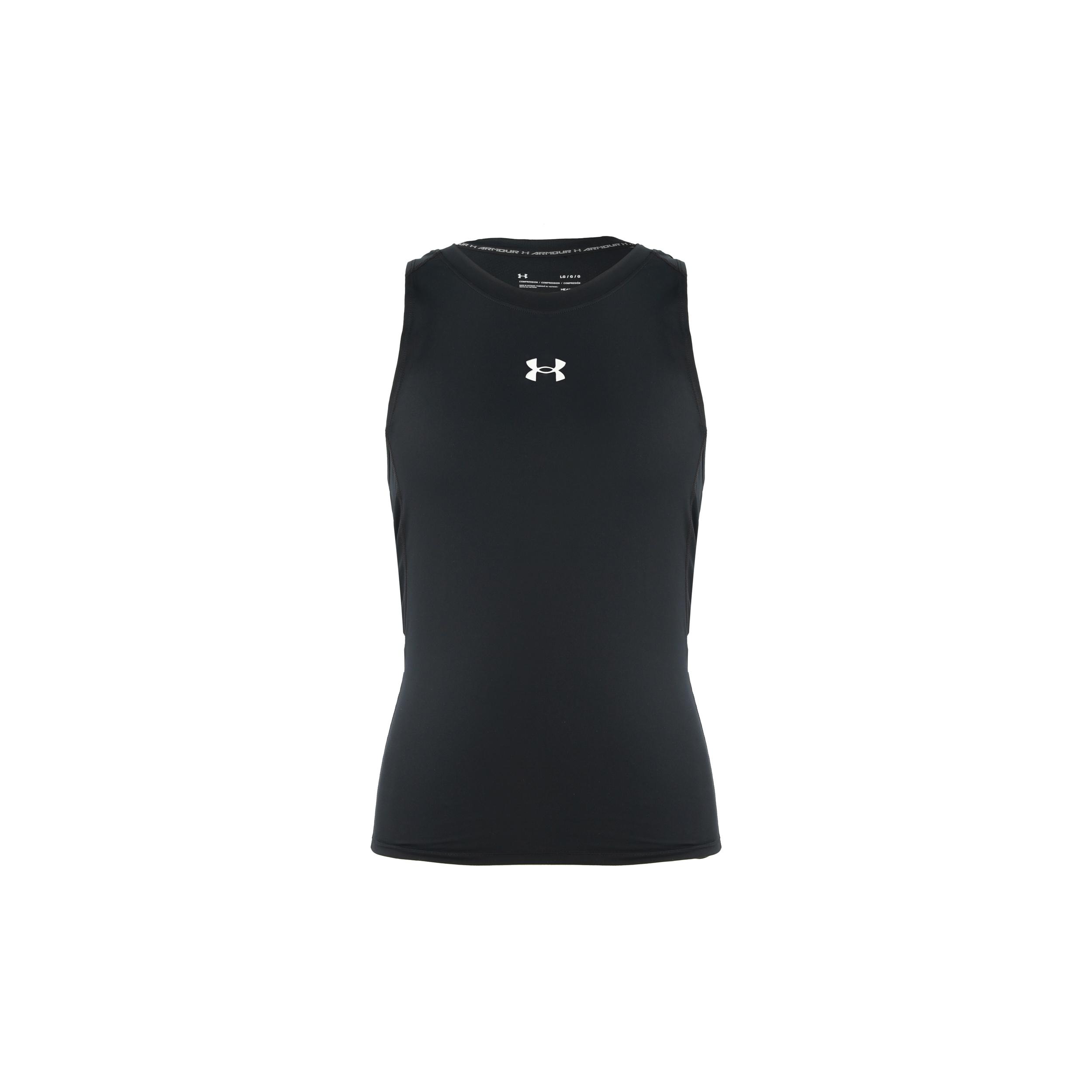 Under Armour HeatGear Basketball Tank Top  Black  Men s 1355672-001 M