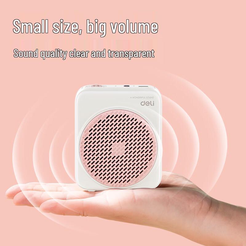 Deli LT900 Portable Voice Amplifier CN plug (adapter included)