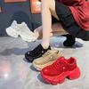 Shoes For Women  New Shiny Rhinestone Women'S Sneakers Shoes Autumn Korean Fashion Thick Sole Sports Shoes  De Mujer