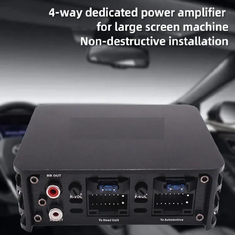 Multifunctional 240W Vehicle Sound Amplifier with High Power Output and Easy Installation for Enhanced Music Enjoyment