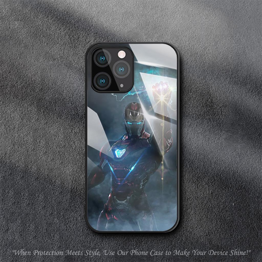 Irons Hero Robot Man Case For iPhone Samsung Galaxy Redmi Note S 17 16 15 14 13 20 24 25 54 Pro Max Ultra Fe Tempered Glass Cover