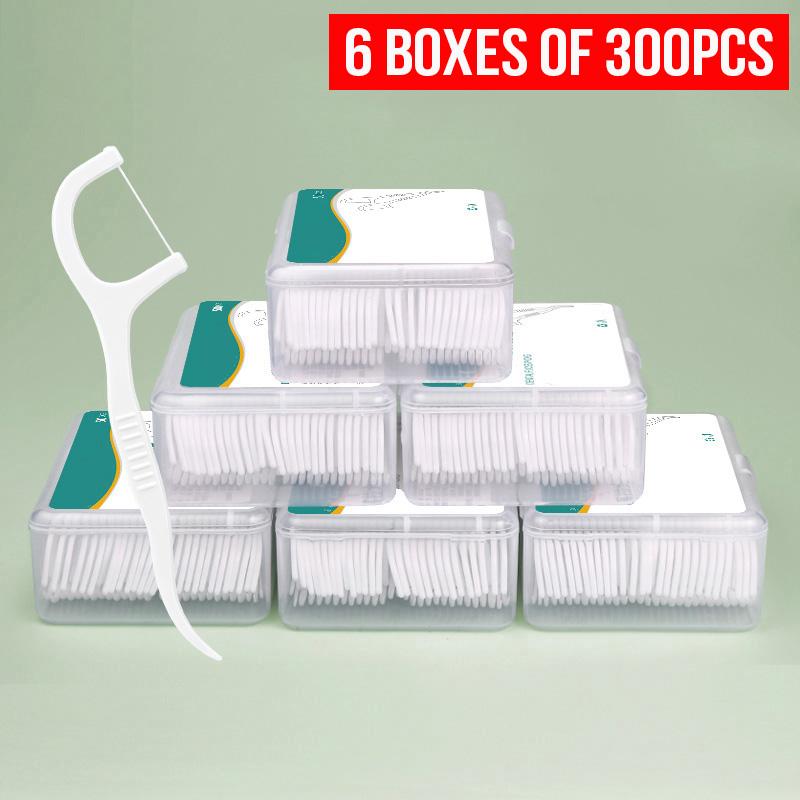 1 box/3 boxes/6 boxes/12 boxes/20 boxes - Fine sliding dental floss stick -50PCS/box - Cleaning interdental gap tool