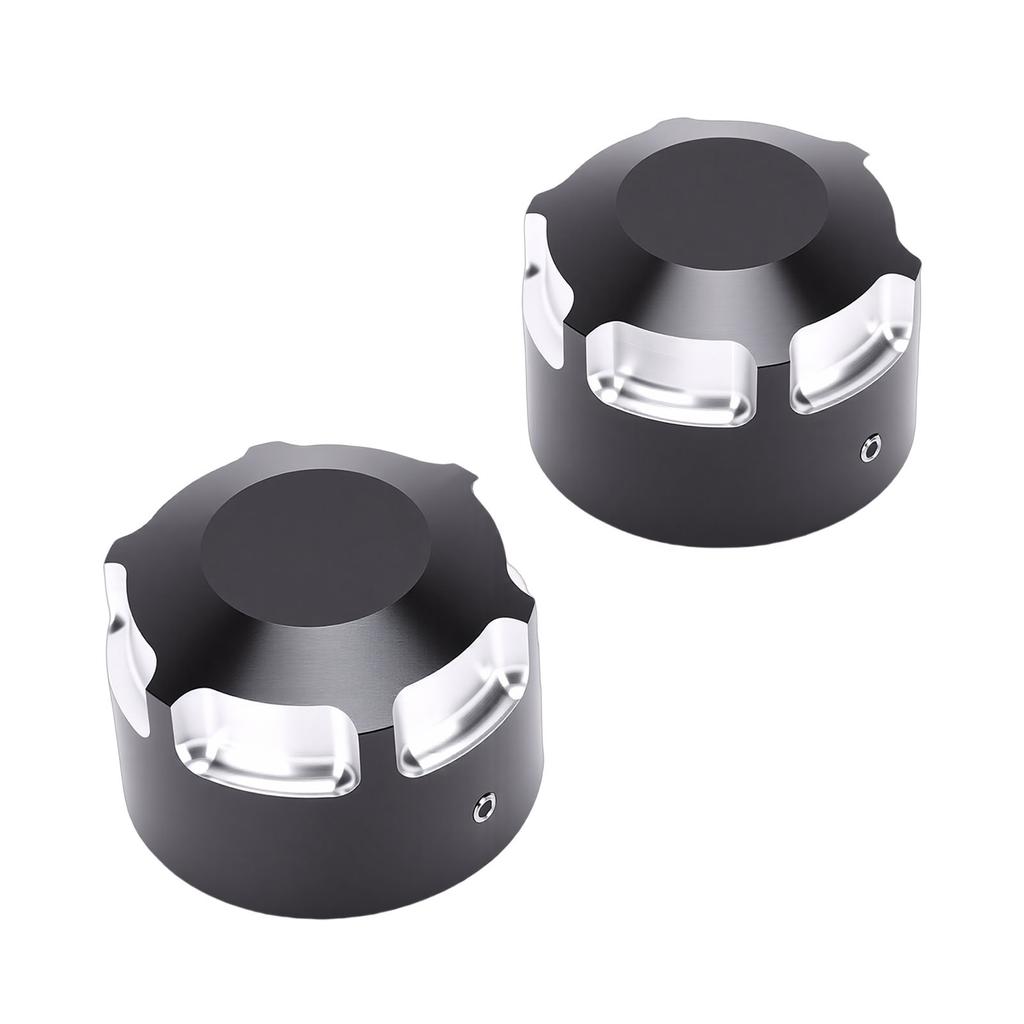 2pcs Rear Axle Nut Covers Caps Aluminium Alloy Rustproof Replacement for Spyder All Models 2008 to Later