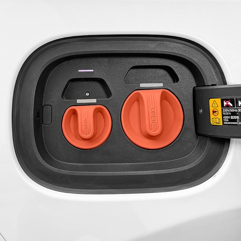 EV Charging Accessory Magnetic Adsorption Cover, Weather Resistant with Tightening Strap, Protects from Rain, Snow, Sun