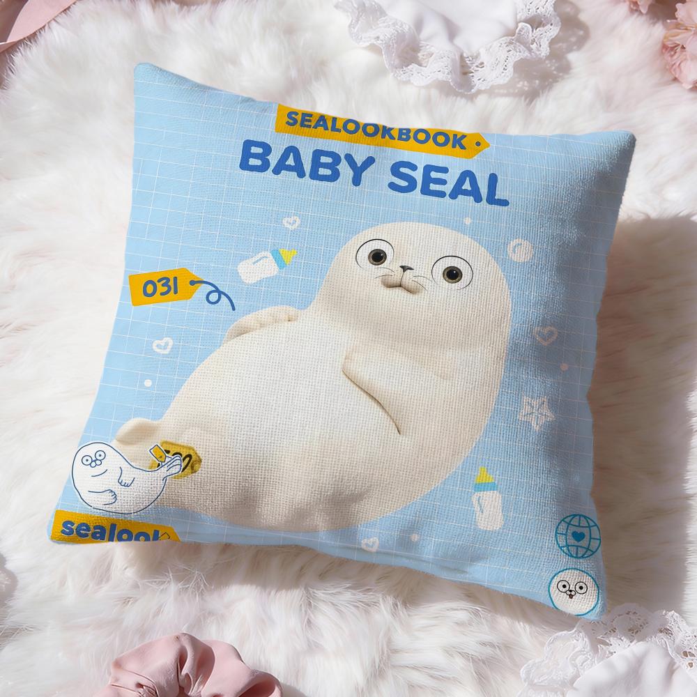 Anime S-SEALOOKS Kissenbezug Premium Komfort Wendbare Kissenhülle -Zwei-in-Eins-Design für jeden Raum & Autoinnenraum