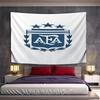 AFA Logo with Stars and Laurel Design Pattern Wall Hanging Tapestry Decorative Tapestry Home Decor for Bedroom and Living Room