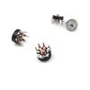 10PCS Straight Angle Radio Potentiometer Amplifier Volume Potentiometer With Switch RV12MM B503 B50K Power