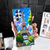 France Eiffel Tower Paris Soft Phone Case for Samsung Galaxy S26 S25 Edge S24 Ultra S23 Plus S22 S21 FE S20 Black Cover Back She