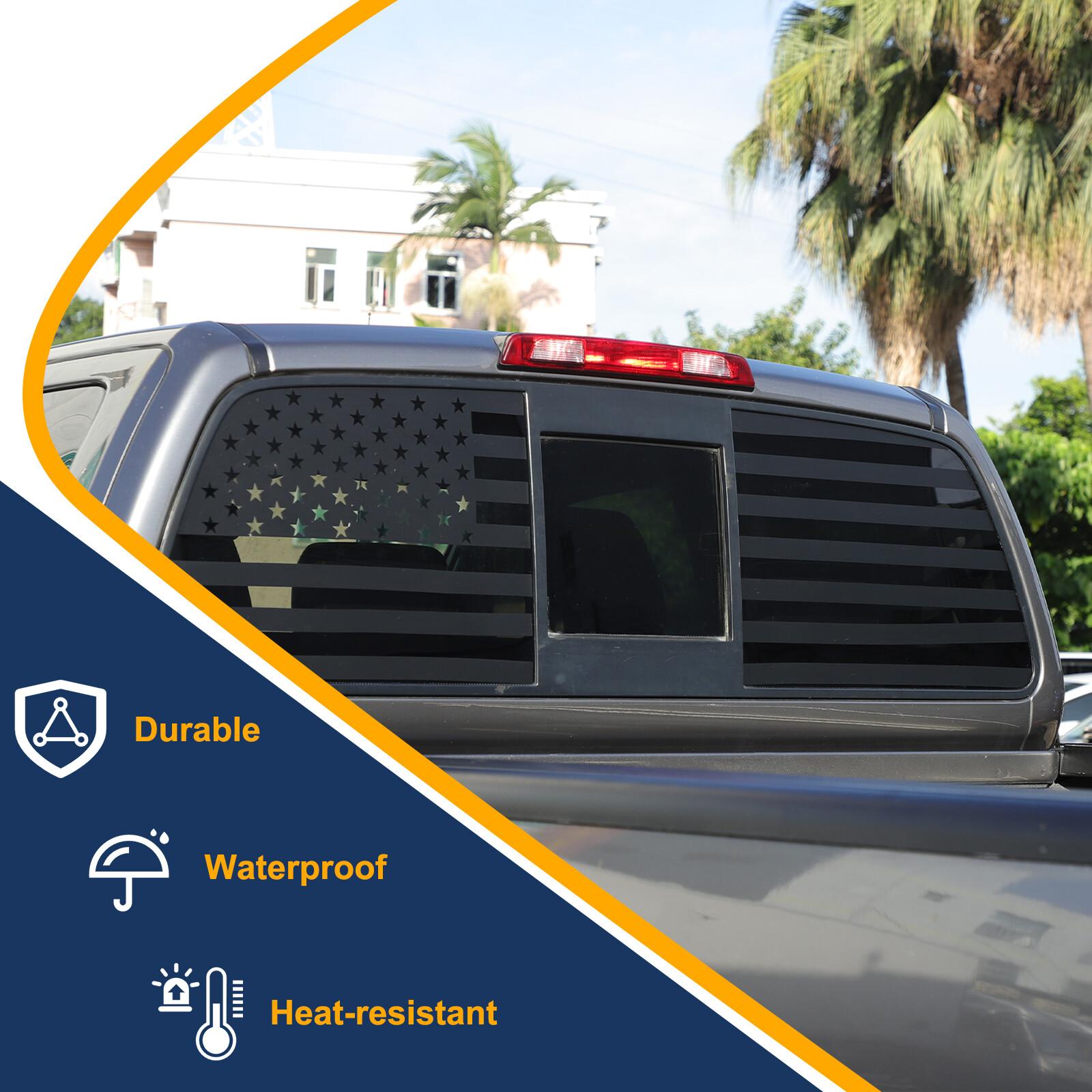 US FlagCar Rear Glass Sticker Graphic Decal Vinyl For Nissan Frontier D40 09-17