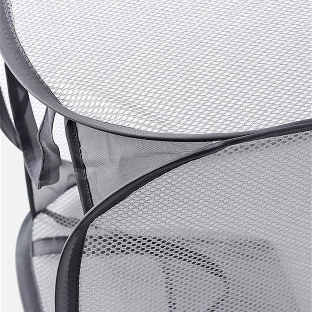 Mesh Laundry Hamper Durable Dirty Clothes Hampers Practical Durable Mesh Laundry Baskets with Handles Storage Baskets