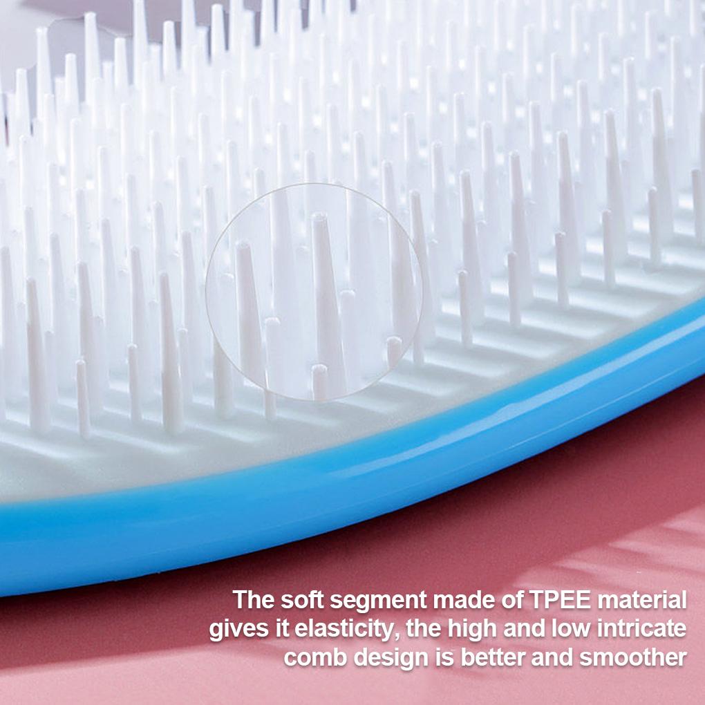 Hair Brush Anti-static Hairdressing Hairbrush Portable Plastic Scalp Massager Supply
