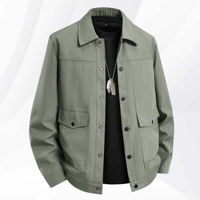 Spring Men s High-End Slim Fit Workwear Jacket M