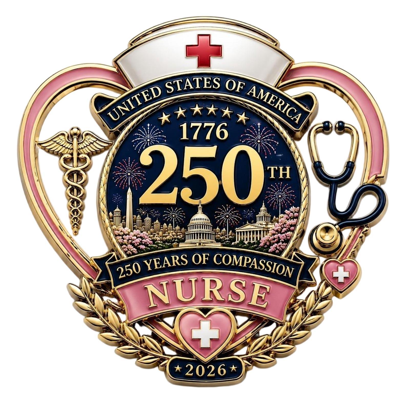 Commemorative Badge Pin for 0th Anniversary One Size