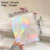 Kpop Photocard Holder Binder Machine Loose-Leaf Card Collection Book Butterfly Photo Album Card Binder Idol Picture Protector