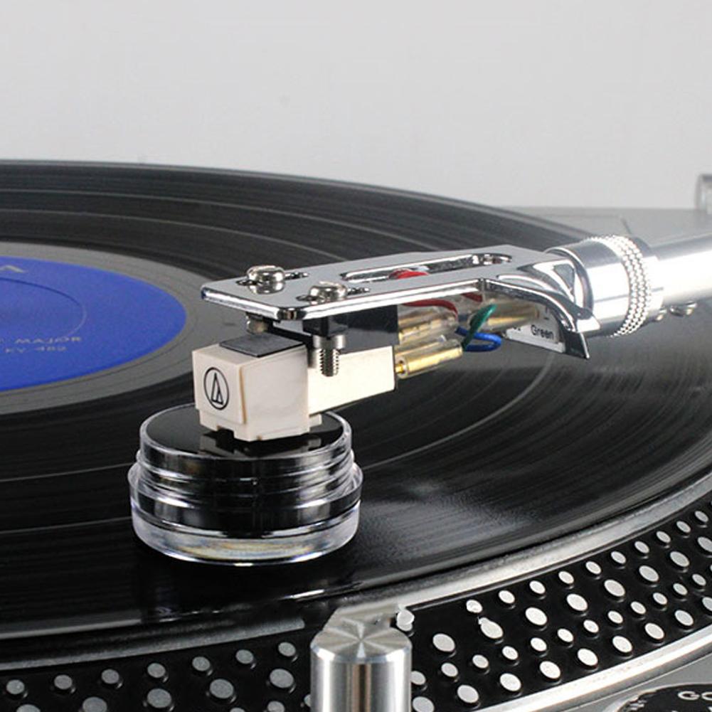 Record Needle Cleaning Gel Zero-Dust LP Cartridge Needle Cleaner Reusable Phonograph Cleaning Gel for Vinyl Record Player Needle