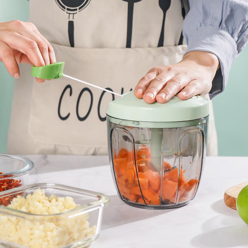 Manual Food Processor: Pumpkin Masher, Meat Grinder, Baby Food Maker, Onion Ginger Garlic Chopper