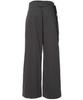Peulleeoeob Layered Wrap Trousers (Fl-255_Charcoal)