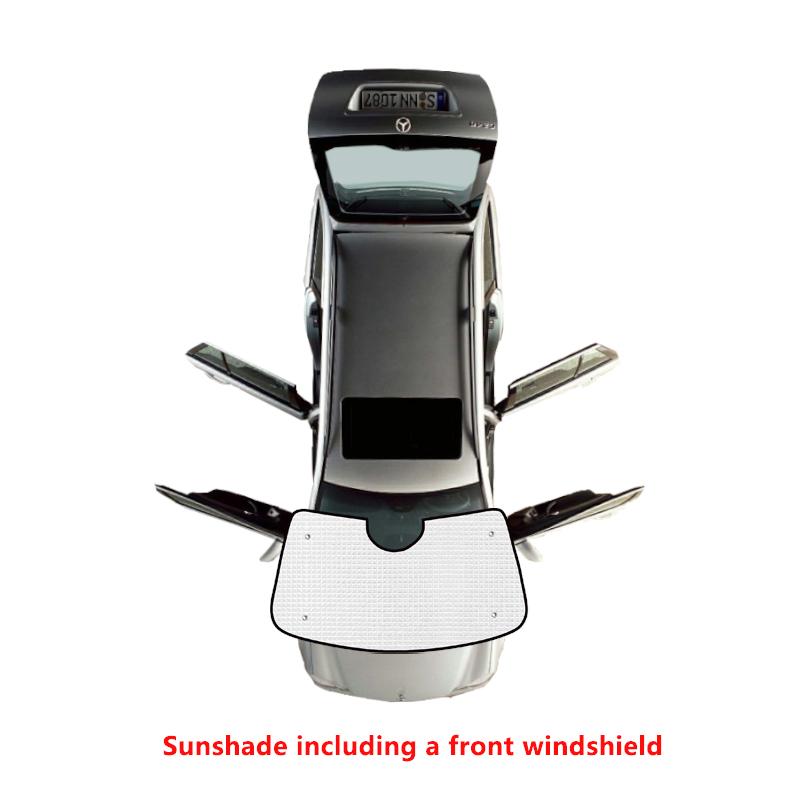For Volvo XC60 2018      Car Full Umbrella Sunshade Auto Accessories Window Curta Sun Protection Stickers