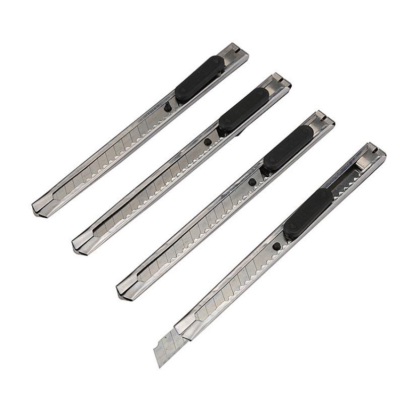 Metal Letter Opener Craft Knife - Student & Office Stationery Tool for Stickers, Wallpaper, and Package Opening