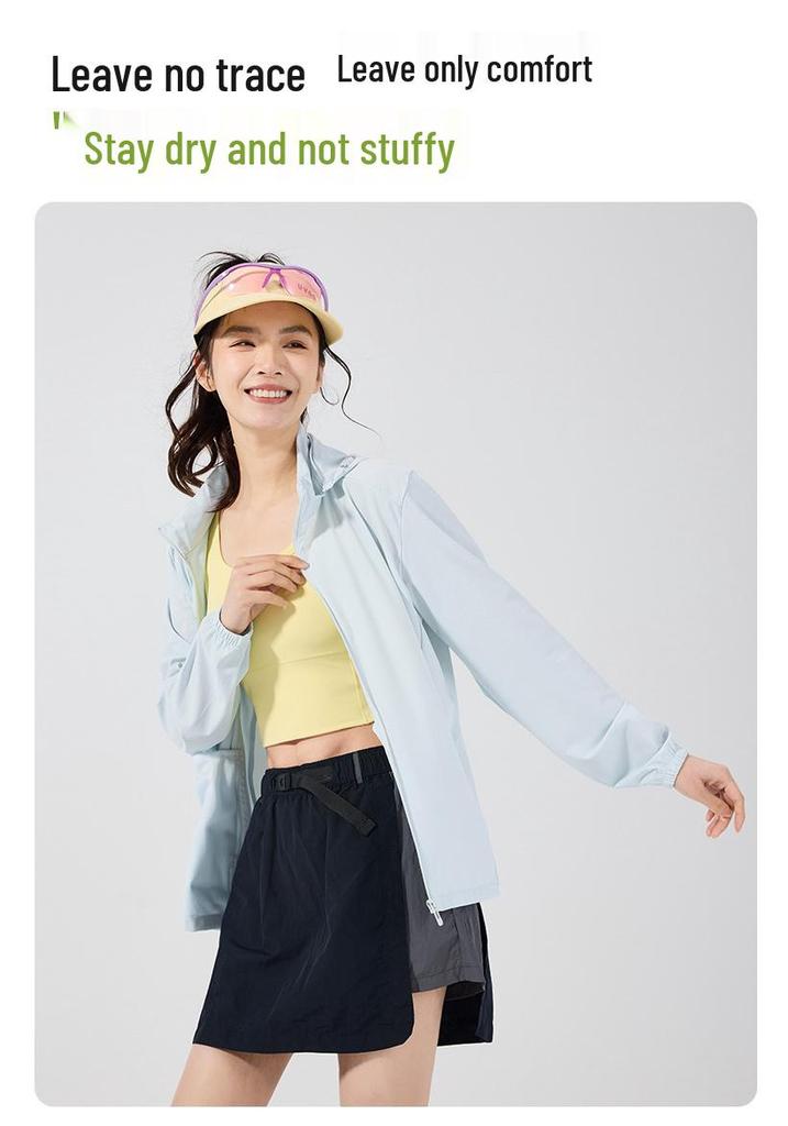 Custom Men's and Women's Quick-Dry Ice Silk Sun Protection Jacket for Outdoor Sports and Fishing with Logo