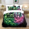 Magical Witch Duvet Cover pillowcase Bedding Bedroom Decoration Children Gift adult Single Double bed Large SizeZip Duvet Cover
