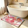 Anime-C-cardcaptor-Sakura-S Kawaii Carpet Bathroom Anti-slip Mat Door Mat Home Decoration Mat Entrance DoorMat Scratch-resistant