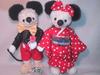 WDW Convention Bears Mickey of 2006 Exclusive "Koto & Minnie" Set 2