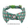 Adjustable Bowtie Collars for Cats in Holiday Themes