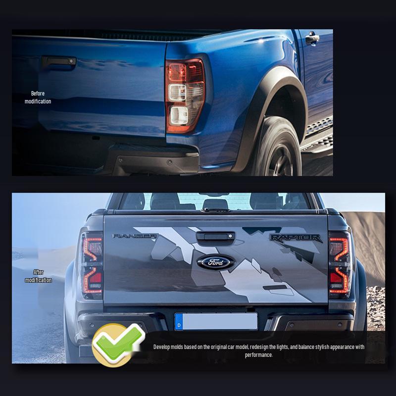 LED Dynamic Turn Signal Tail Light for 2012-2018 Ford Everest Ranger T6