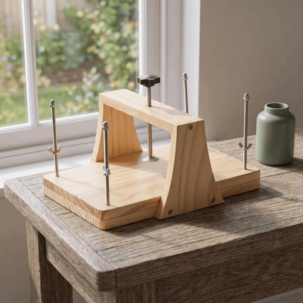 Große Holzprägepresse Handgemachtes DIY-Kunst-Trockenblumen-Bastelwerkzeug zur Trockenblumenkonservierung