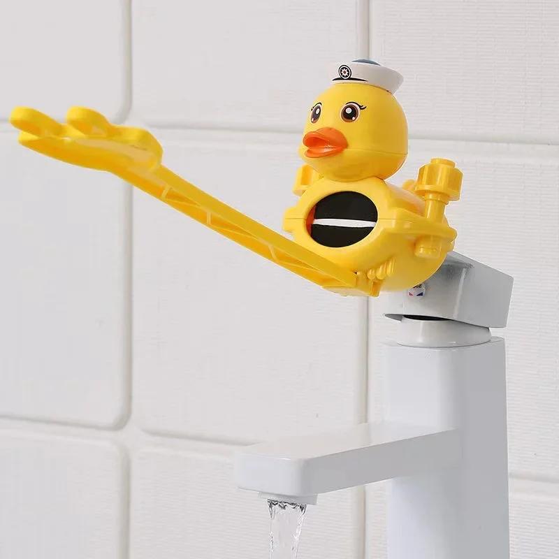 Bathroom Sink Nozzle Faucet Extender Animal Shaped Water Tap Extension Kitchen Faucet Accessories for Children Kid Hand Washing