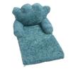 Klappstuhl Grün Ausklappsofa Krone Niedlich Weich Bequem Kindersofa für Jungen Mädchen Zuhause