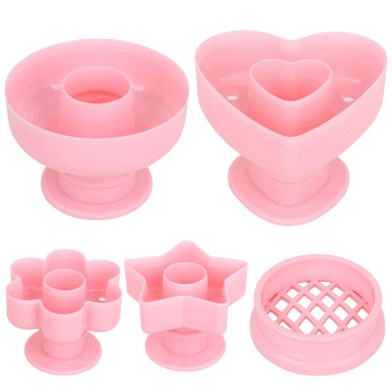 Donut Mold Baking Tool Heart Star Circle Flower Shape Fudge Bread Bakery Mould Bakery