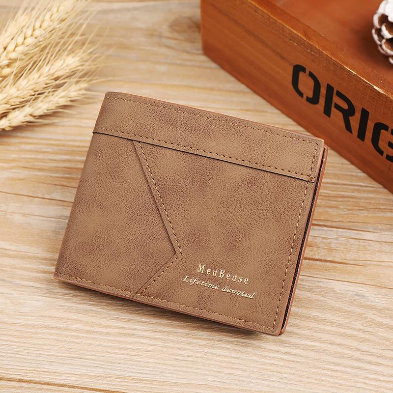 

Men s Leather Wallet Short Brand Luxury Men s Wallet Credit Card Top Vintage Male Small Wallet Coin Purse Brand Wallet