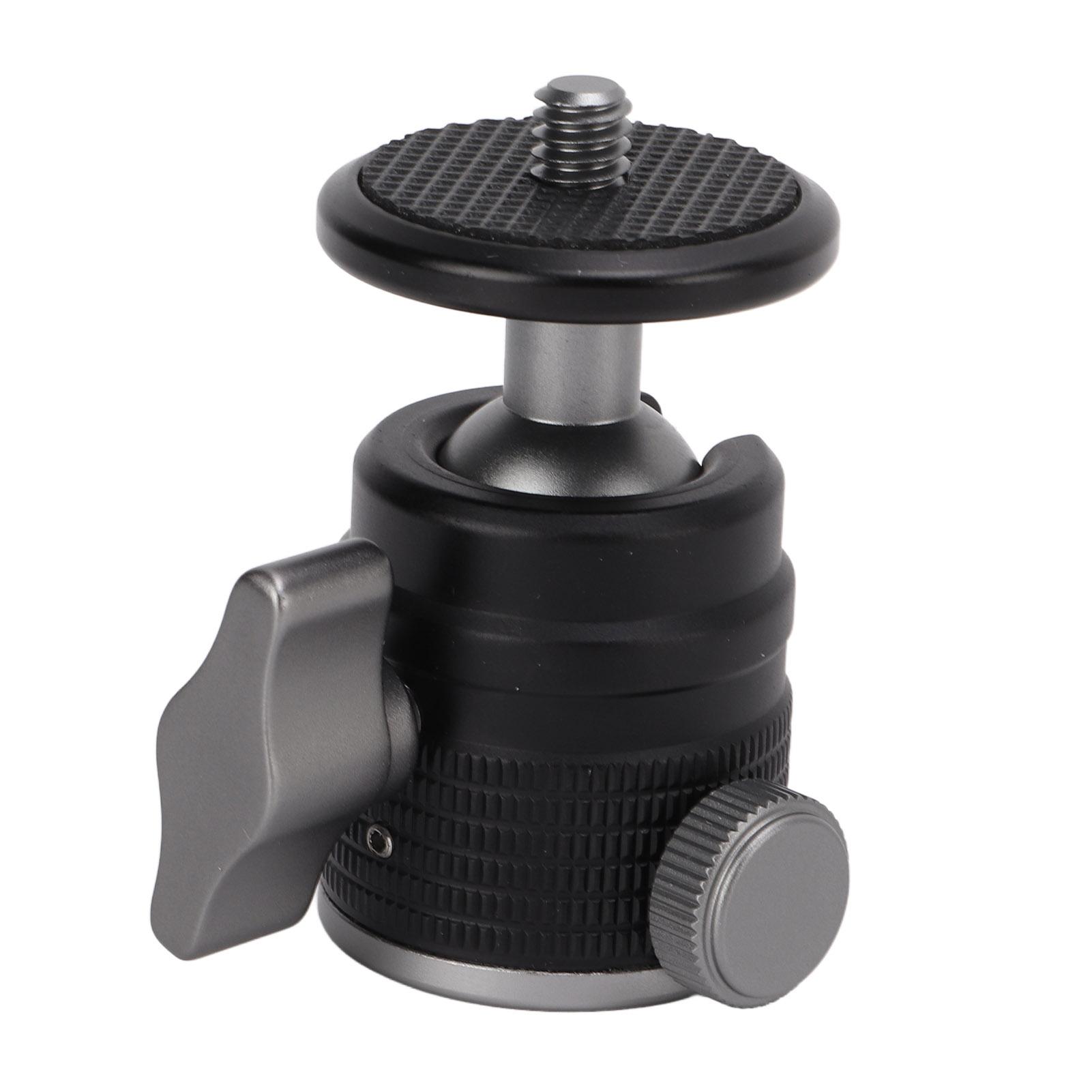 

Мини-шаровая головка универсальный адаптер для штатива камеры вращающийся на 360 градусов алюминиевый для зеркальных фотокамер