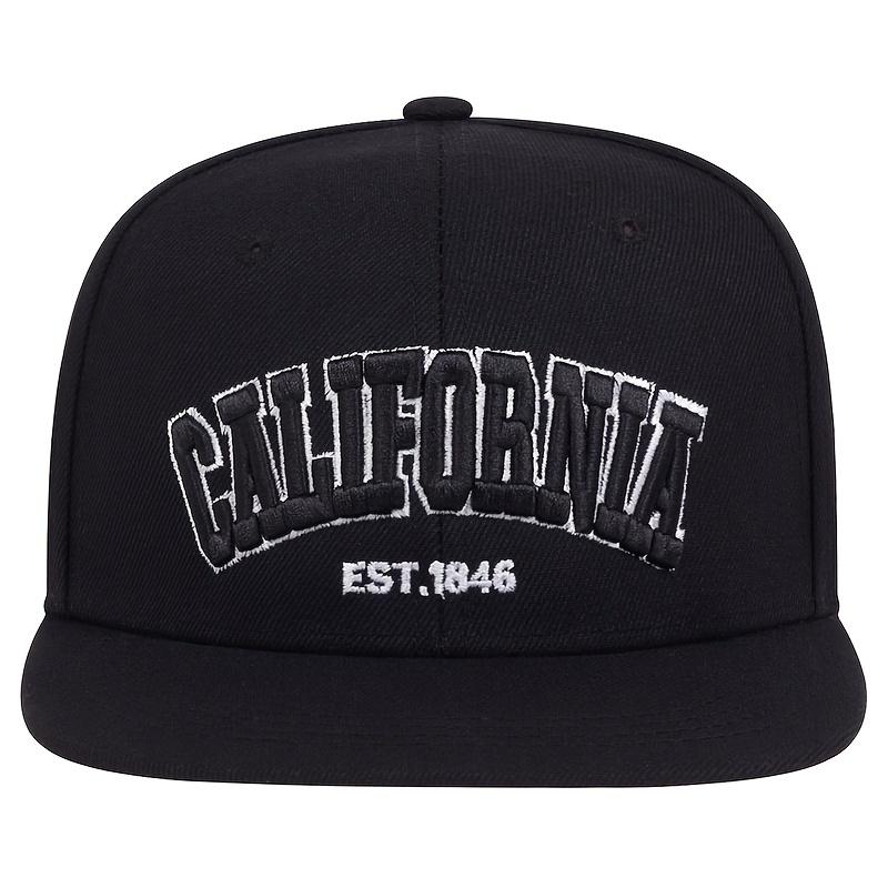 Men Women Baseball Cap CALIFORNIA 3D Embroidery Hip hop Caps Cotton Snapback Hat outdoor Sports Leisure Sun Hat Trucker Hats